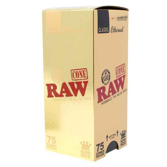 RAW - Ethereal Pre-Rolled Cone King Size - Box of 75