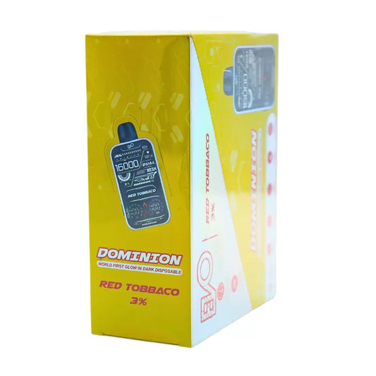 EVO Dominion Red Tobacco 3% 16000 PUFFS