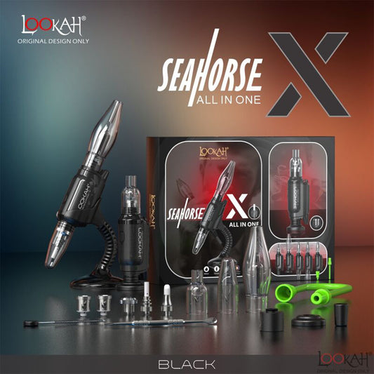 Lookah - Seahorse X 950mAh All In One Vaporizer Kit