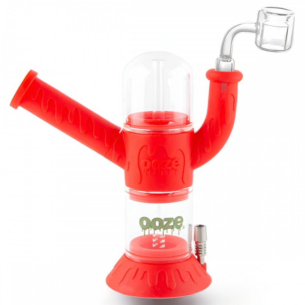 Ooze - Cranium Silicone Glass Water Pipe & Nectar Collector