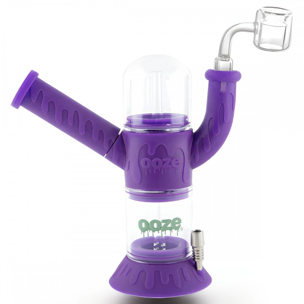 Ooze - Cranium Silicone Glass Water Pipe & Nectar Collector