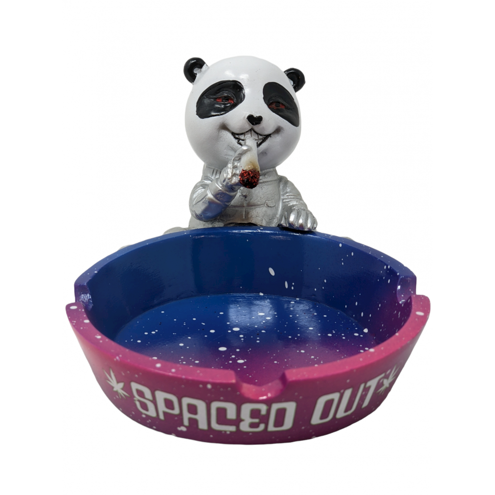 Space Panda Ash Tray With Galaxy Tray