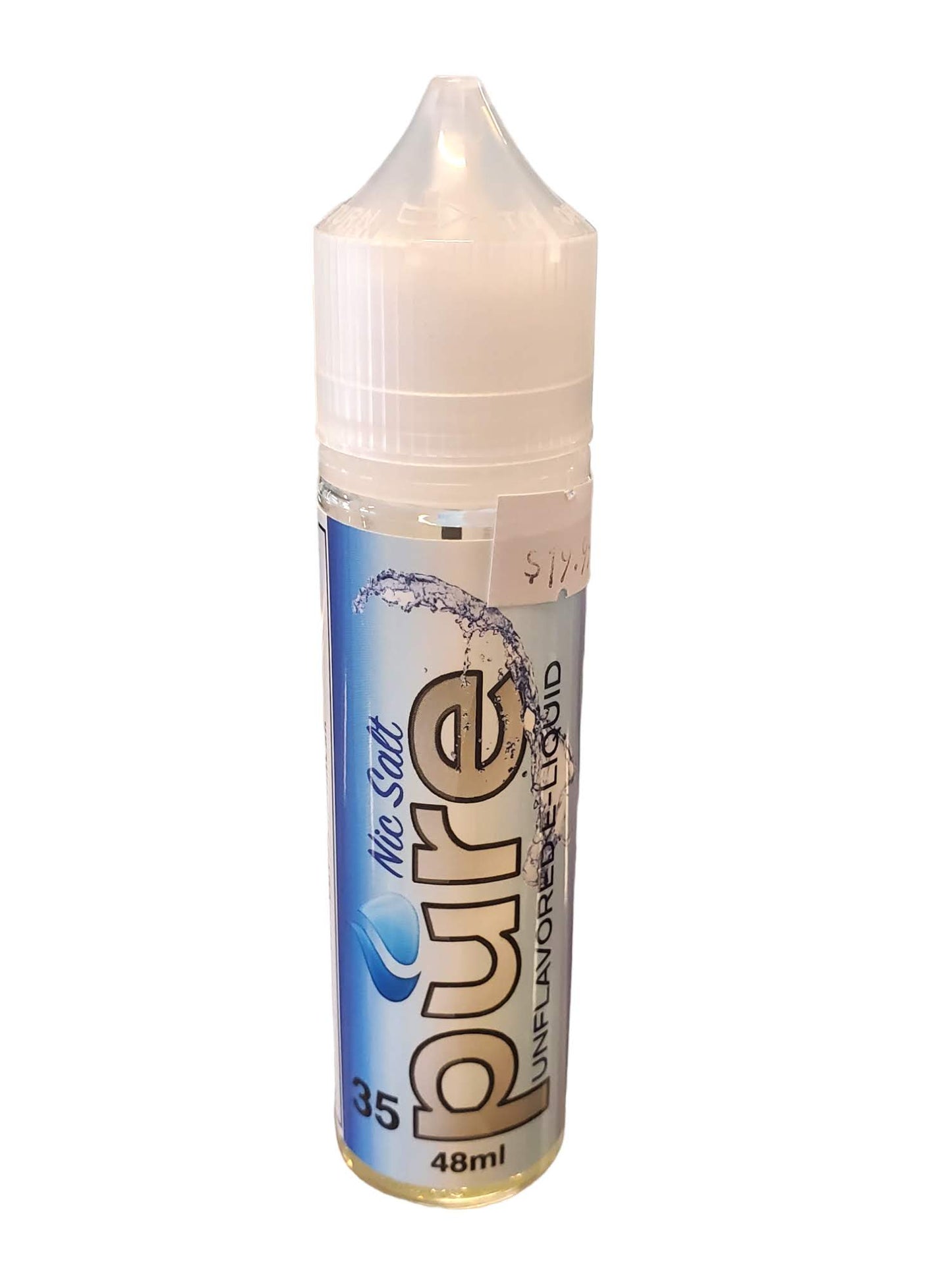 Pure Unflavored Clear E-Liquid 48ML Bottle