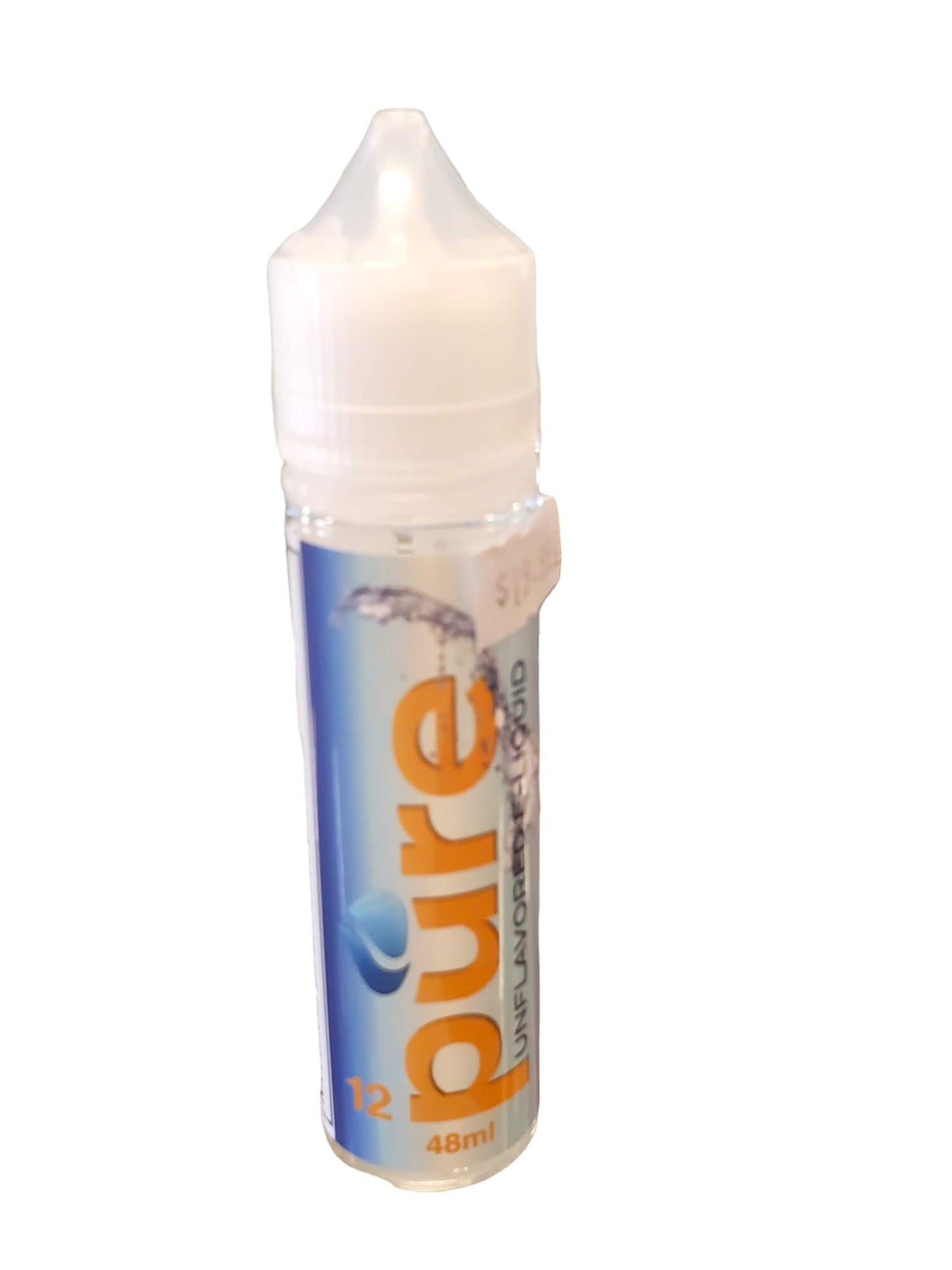 Pure Unflavored Clear E-Liquid 48ML Bottle