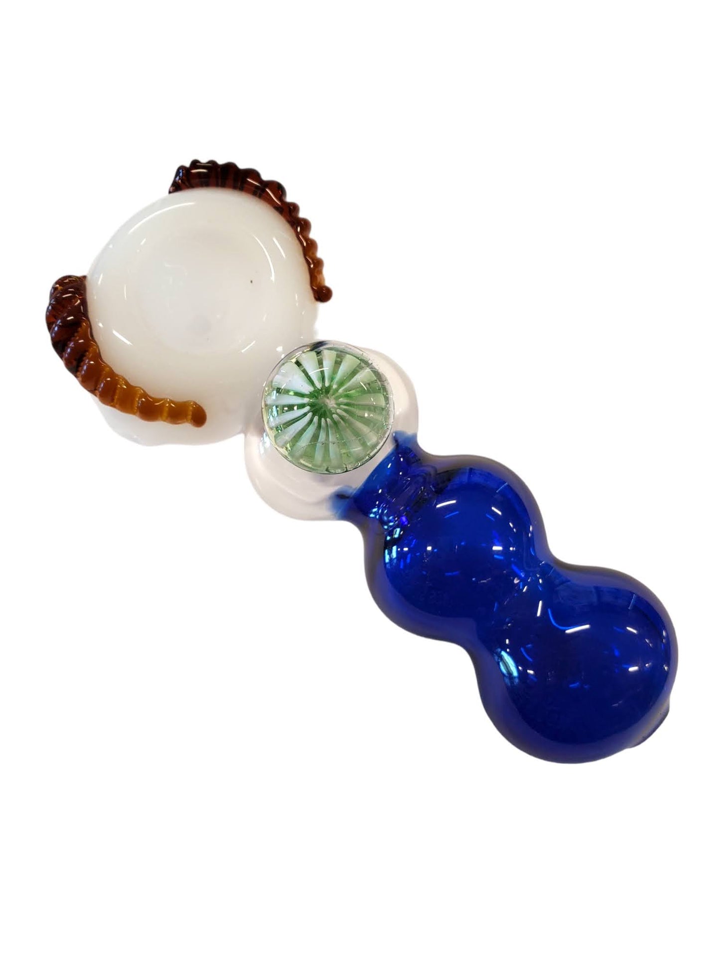 4.5" Flower Marble Art Hand Pipe