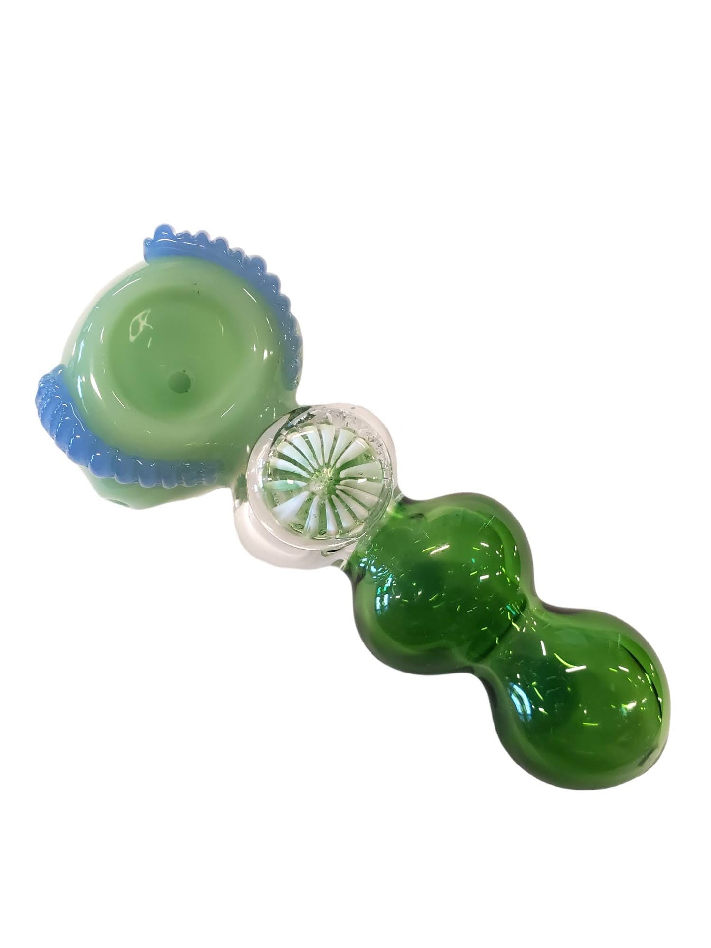 4.5" Flower Marble Art Hand Pipe