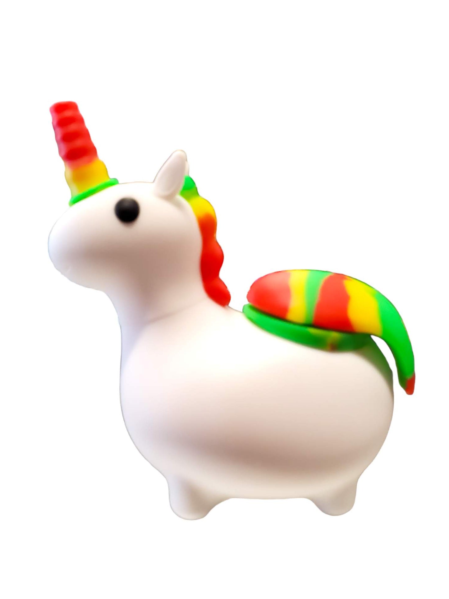 Unicorn Design Silicone Water Pipe W/ Screen