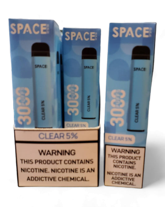 Space Clear 5% 3000 Puffs