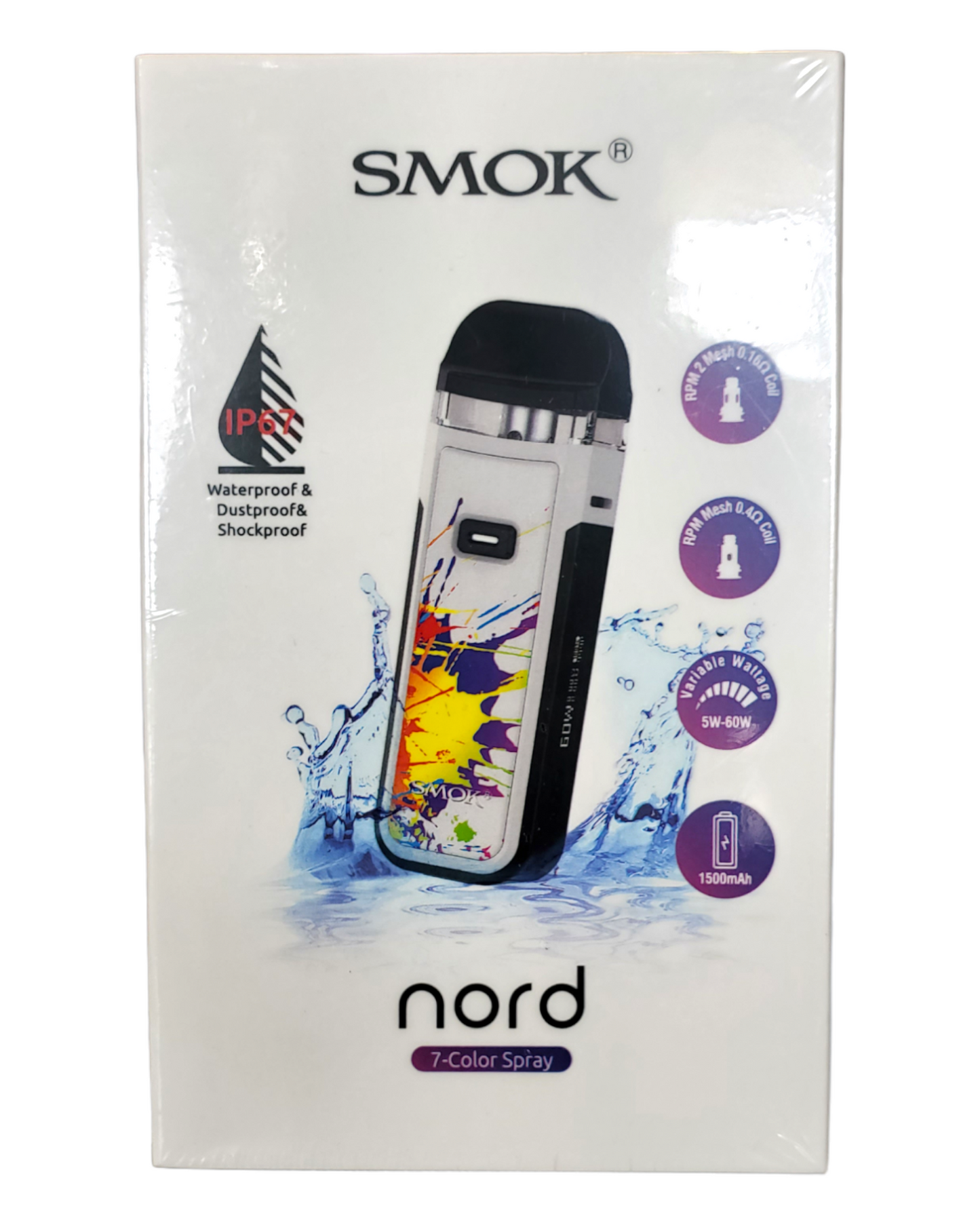 SMOK Nord X 1500mAh Pod System Starter Kit w/ 2 RPM Pods