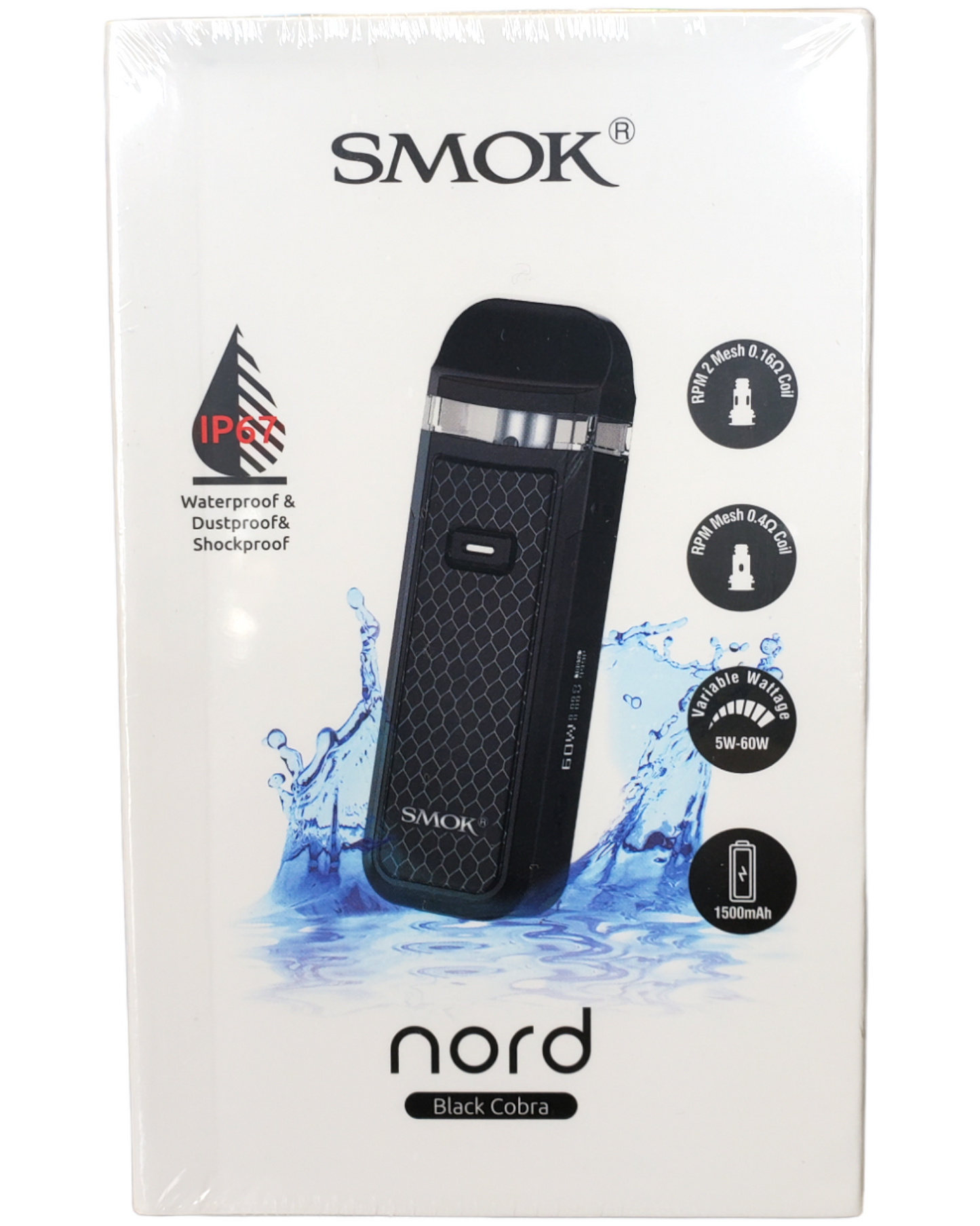 SMOK Nord X 1500mAh Pod System Starter Kit w/ 2 RPM Pods