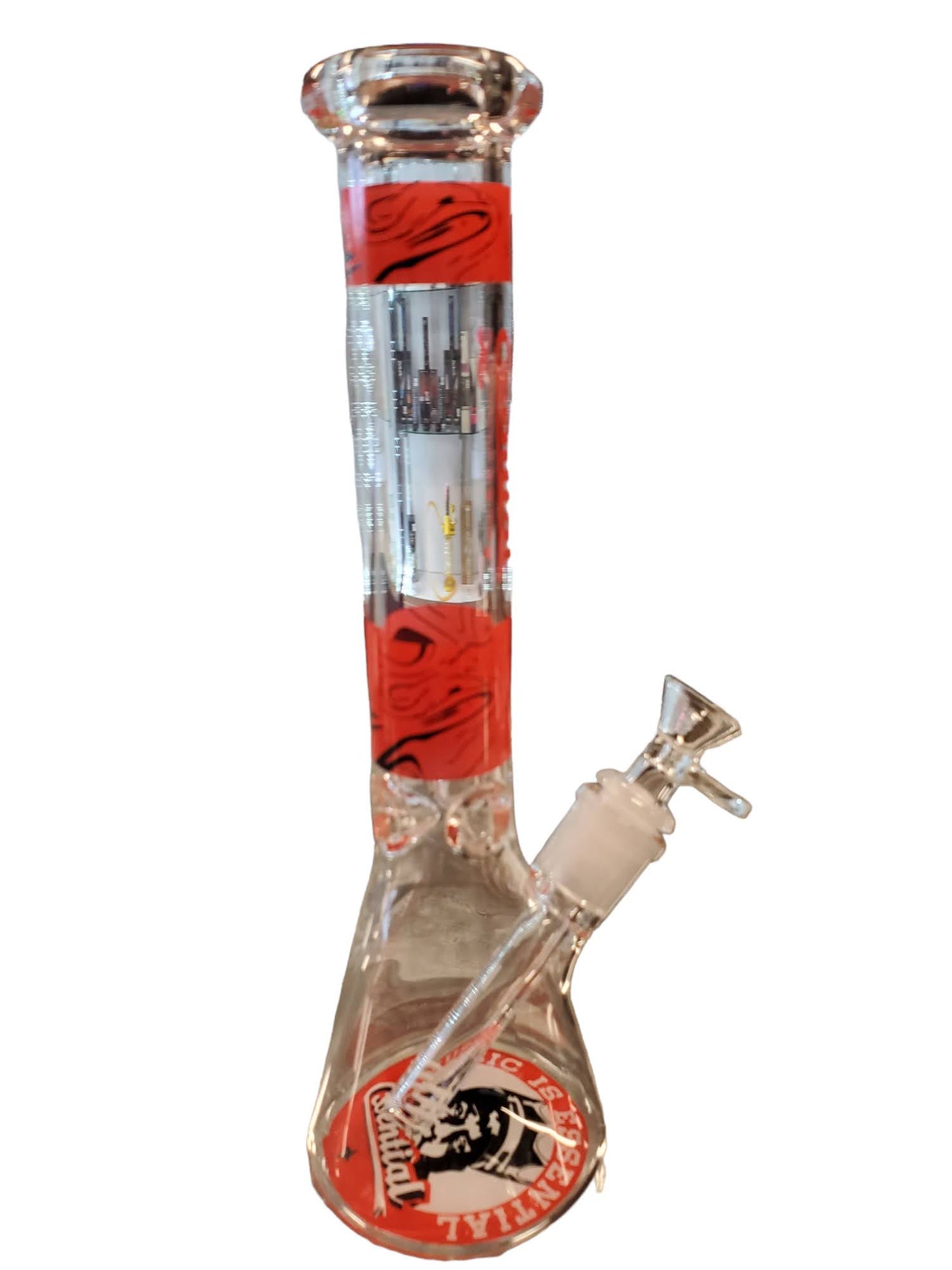 Essential Beaker Water Pipe 12"