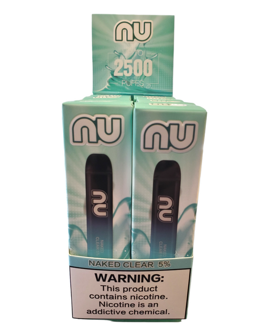 NU Naked Clear 5% 2500 Puffs