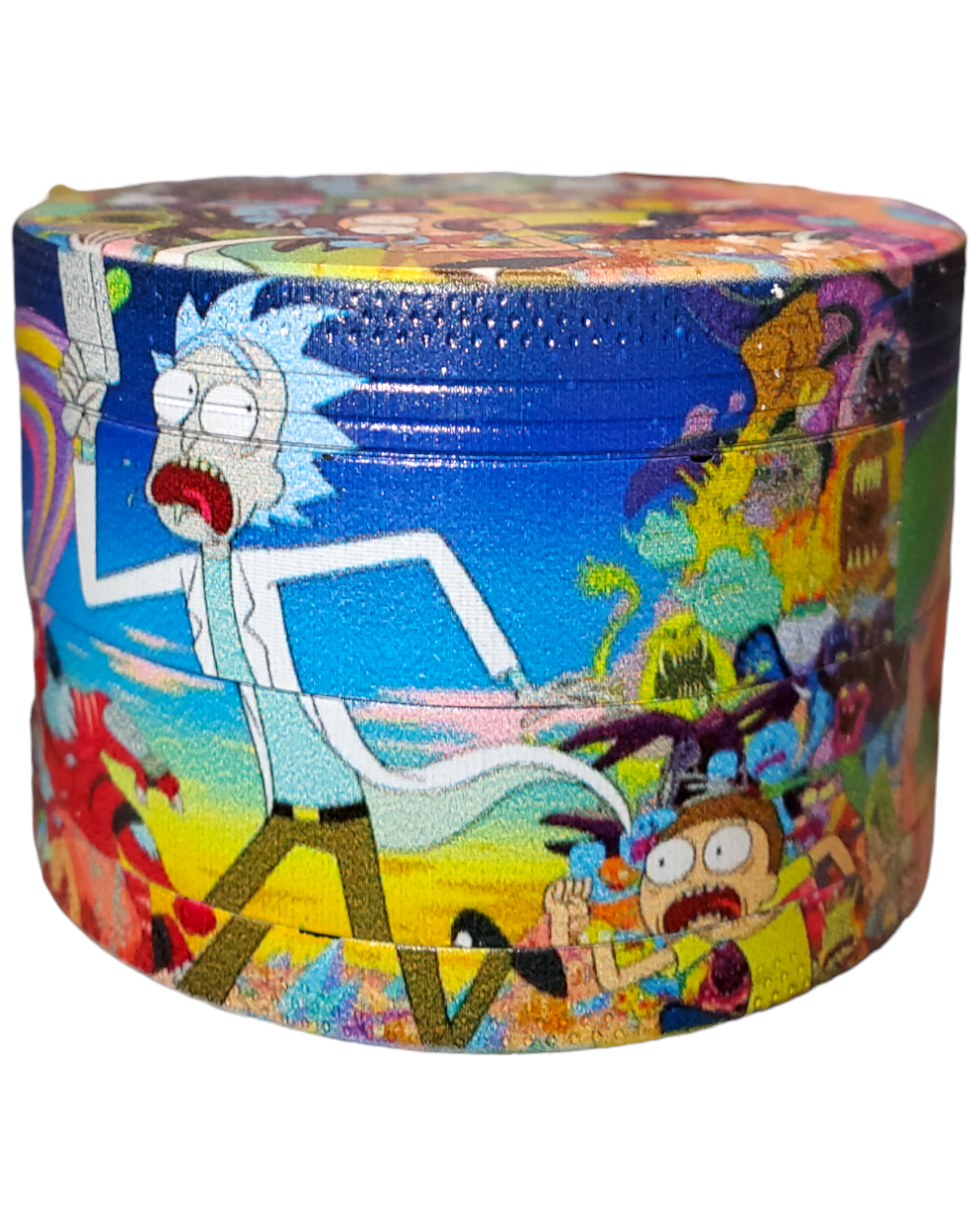 Rick & Morty Sharp Shred Dirty Ridin' 2 Part Grinder Rolling Papers &  Supplies