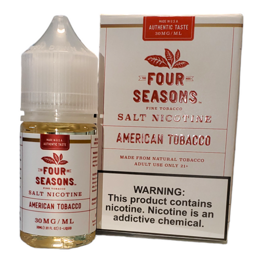 four seasons turkish tobacco Salt Nicotine - Four Seasons | Vapelab