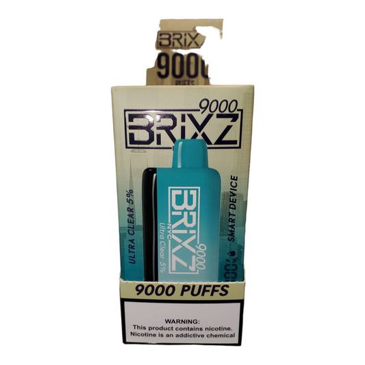 Brixz  Ultra Clear 5% 9000 Puffs