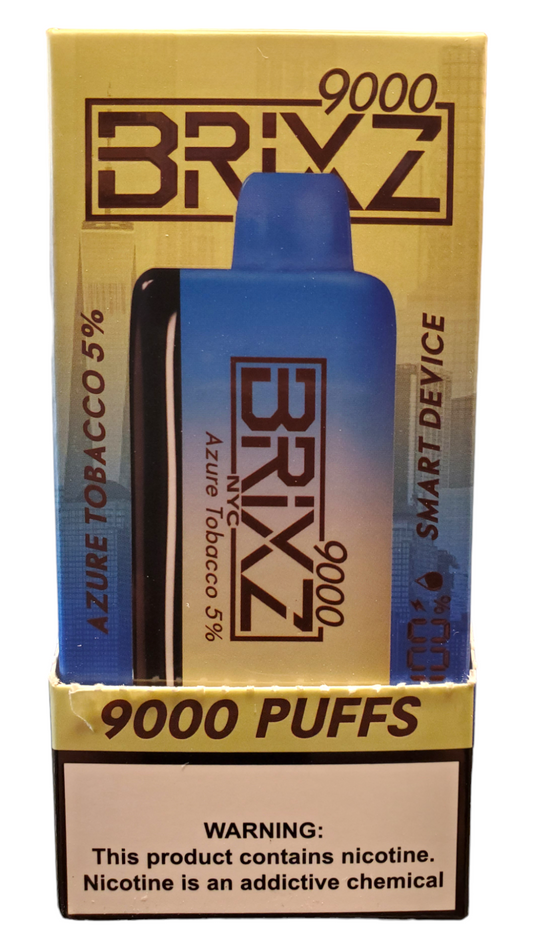 BRIXZ Azure Tobacco 5% 9000 Puffs