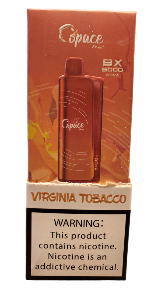 Space max nova BX 8000 Virginia Tobacco 5%