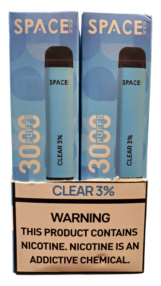 Space Clear 3% 3000 Puffs