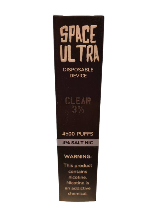 Space Ultra 4500 Puffs Clear 3%