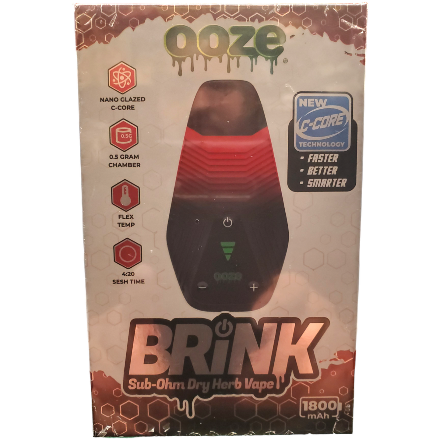 Ooze Brink 1800mAh Dry Herb Vaporizer