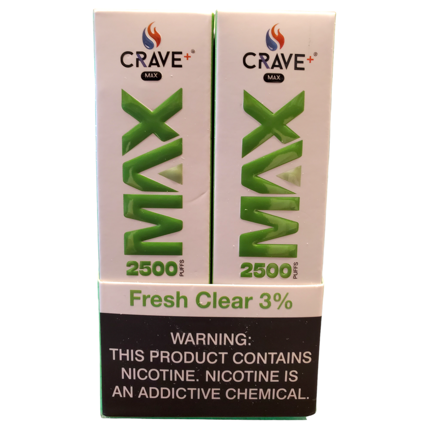 Crave Max Fresh Clear 5% 2500 Puffs