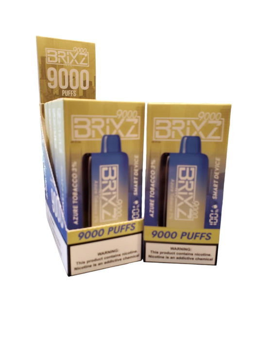 BRIXZ Azure Tobacco 3% 9000 Puffs