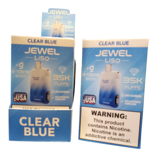 MA-GTASTE JEWEL LISO 35K CLEAR BLUE