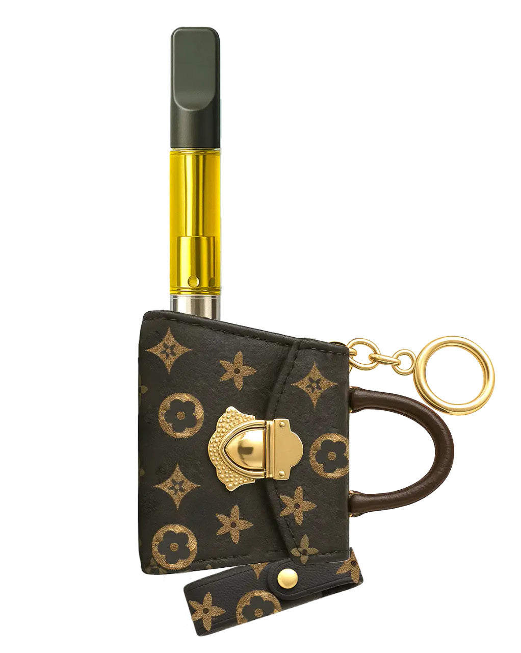 Smyle™ Labs - Puresjamin Purse Carto Battery - Black Flower