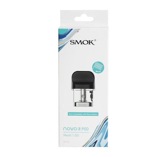 SMOK - Novo 2 Replacement 2ml Pod - Mesh 1.0 Pack of 3 