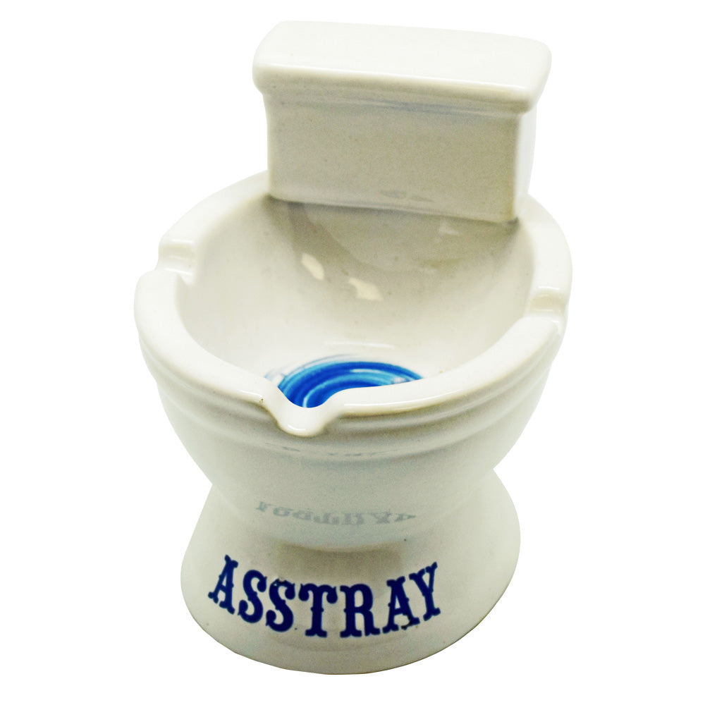 Toilet "Asstray" Ceramic Ashtray | 3"x4"