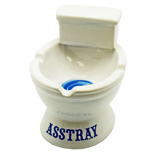 Toilet "Asstray" Ceramic Ashtray | 3"x4"