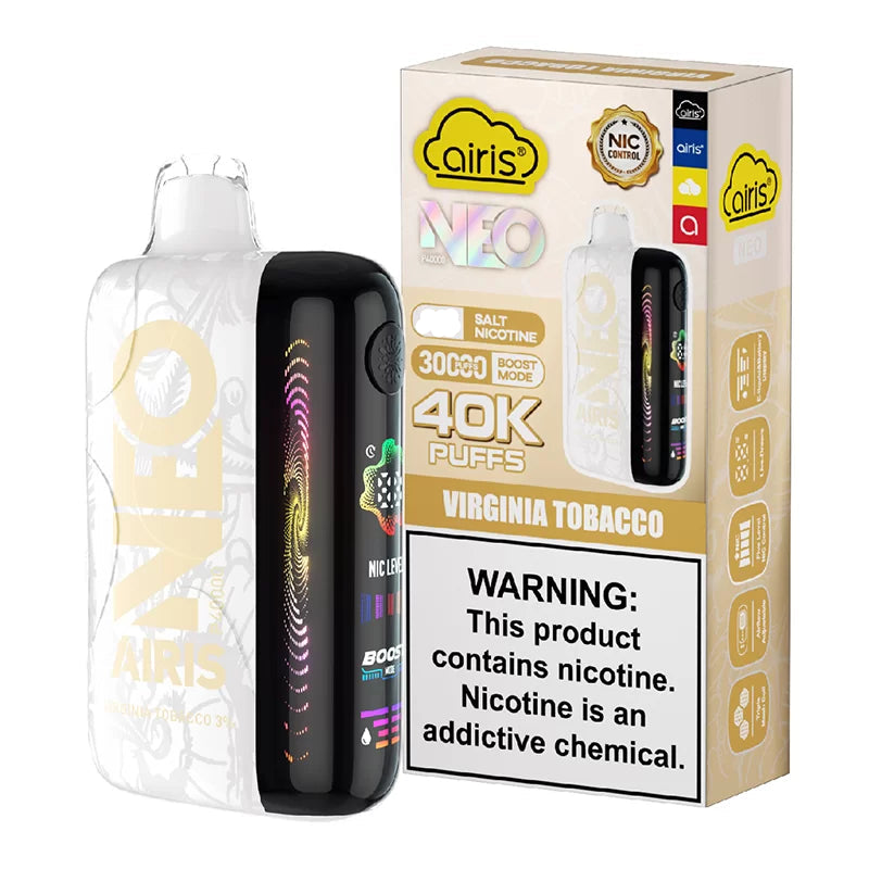 AIRIS NEO  VIRGINIA TOBACCO 5% 40K