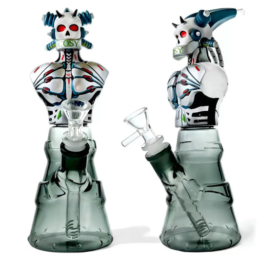 10.5" Mechanical Masterpiece Robo-Themed Water Pipe