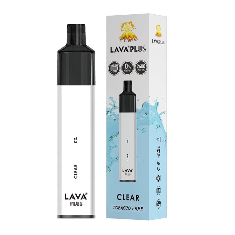 LAVA PLUS ZERO 2600 PUFF  CLEAR 0%