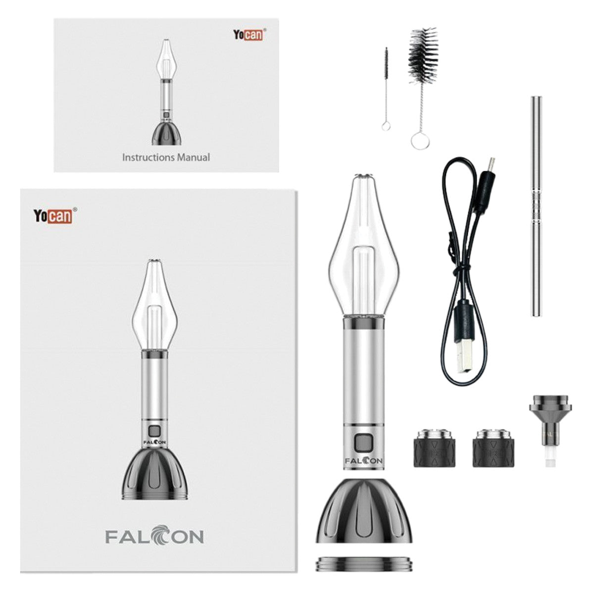 Yocan Falcon 6 in 1 Concentrate / Dry Herb Vape