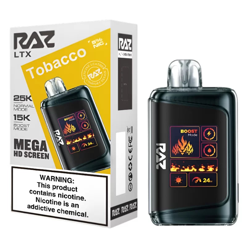 RAZ LTX  TOBACCO 5% 25K