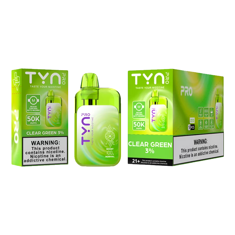 TYN PRO  CLEAR GREEN 3% 50K