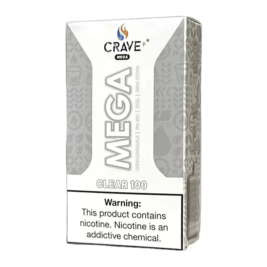 Crave Mega Clear 100 5% 5500 Puffs 