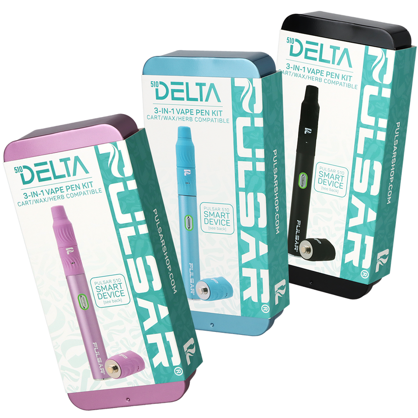 Pulsar 510 Delta 3-in-1 Smart Battery Vape Pen Kit | 800mAh