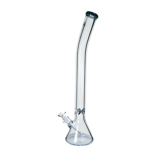 24" Bent Neck 9MM Beaker Bong by The Kind Glass