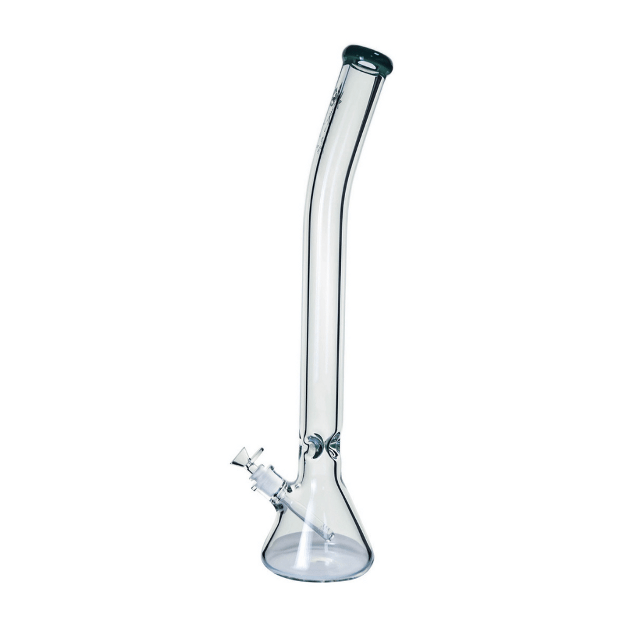 18" Bent Neck 9MM Beaker Bong by The Kind Glass