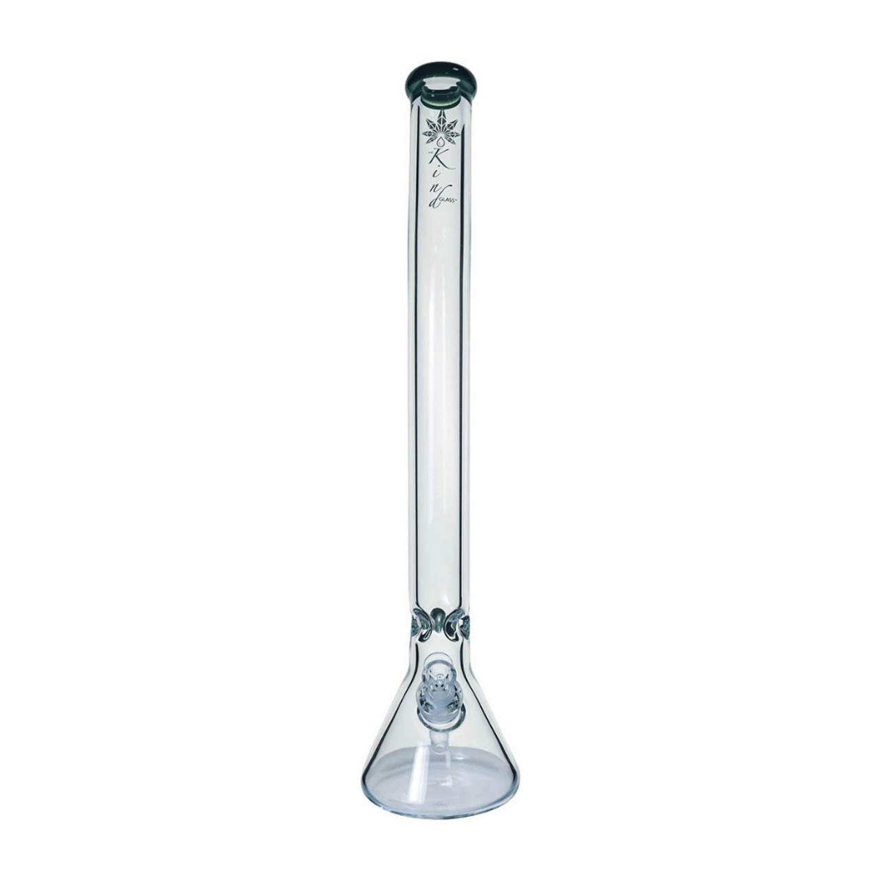 24" Bent Neck 9MM Beaker Bong by The Kind Glass