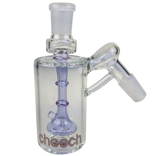 Cheech Glass - Mini Double Rim Bong Ash Catcher - 14F/14 - 45 Degree