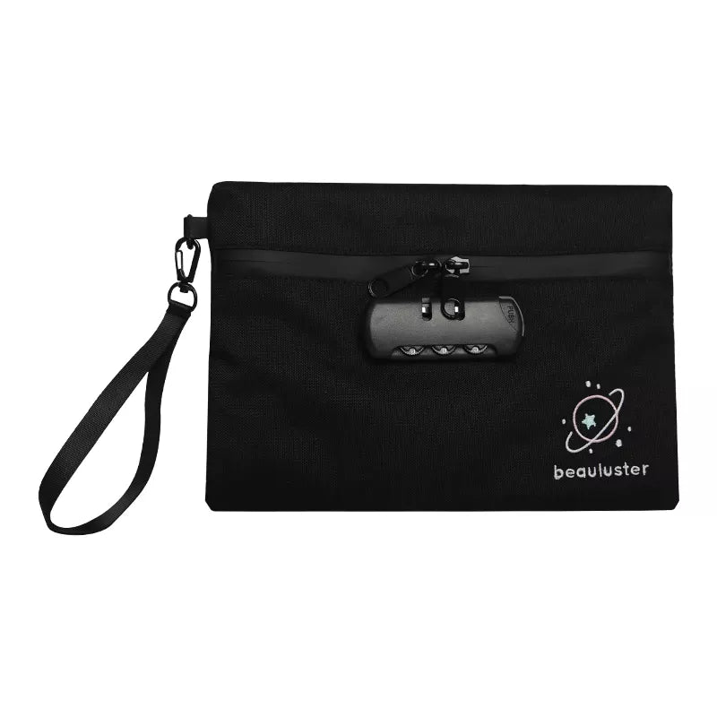 Carbon Lined Smellproof Pouch with Conbination Lock