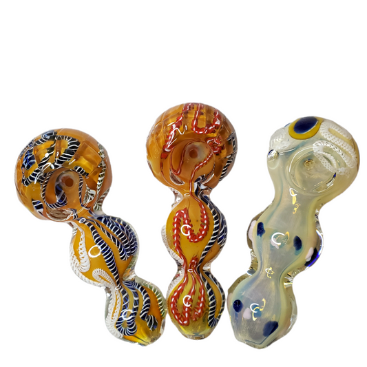 4" Glass Pipe Heavy Glass Mix Design