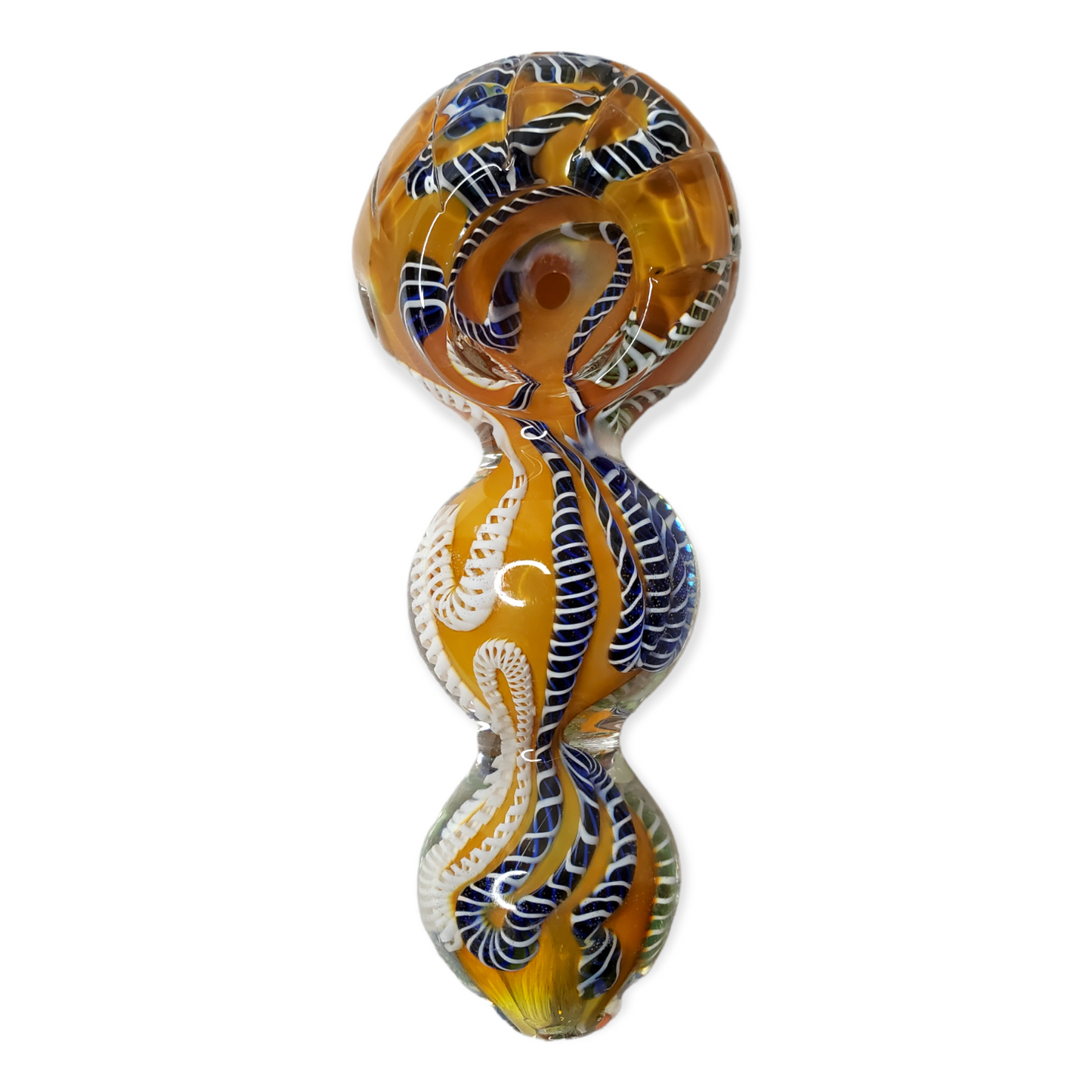 4" Glass Pipe Heavy Glass Mix Design