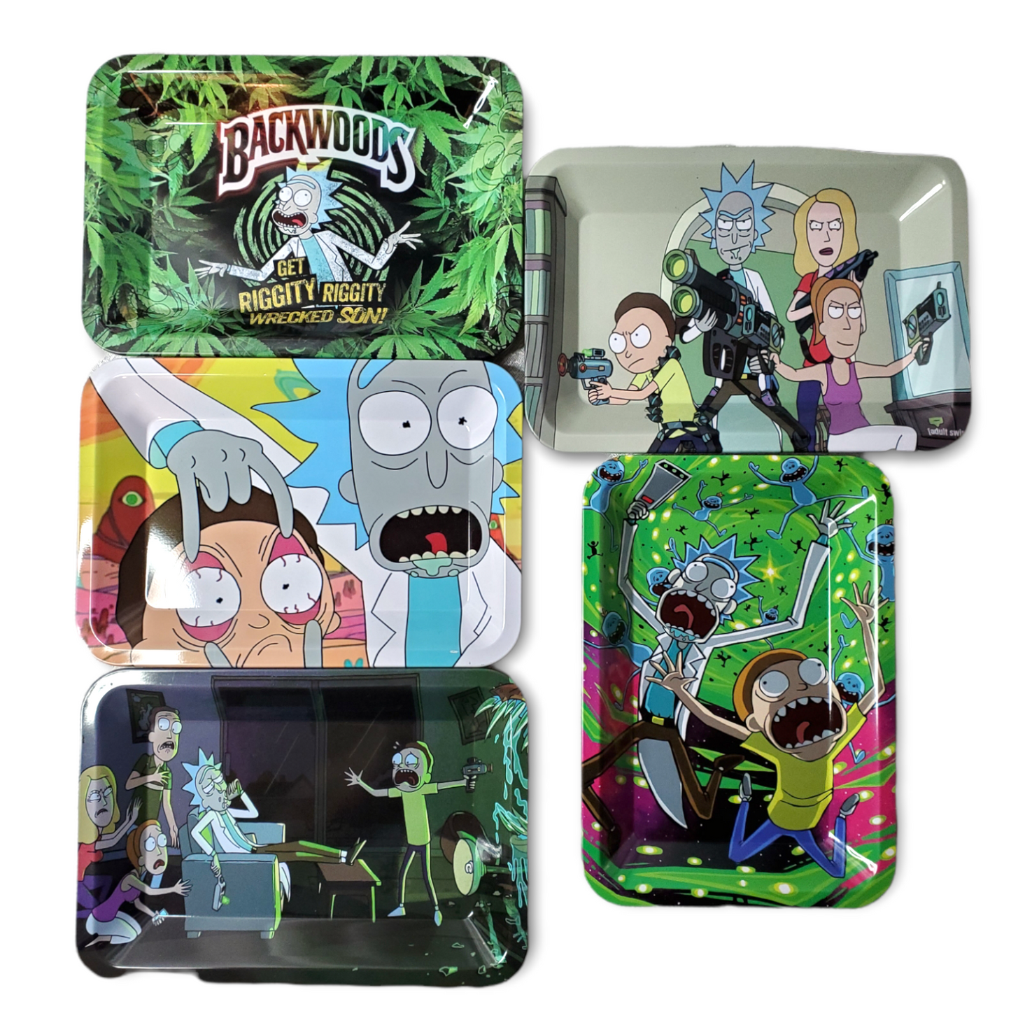 Rick and Morty Small Trays