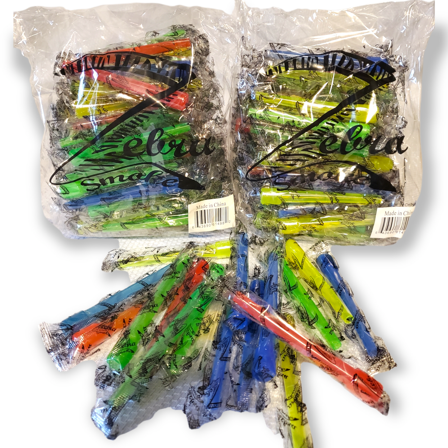 Zebra Smoke Hookah Tips 50 Pc Bag