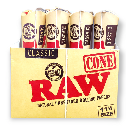 Classic Raw Cone 1 1/4 Size 6pk