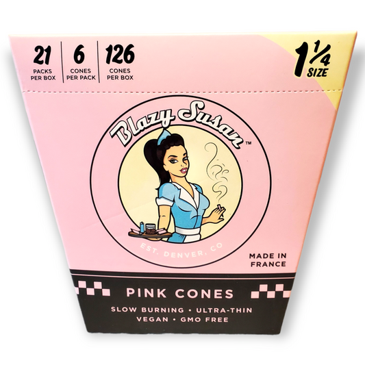 Blazy Susan Pink Cones 1 1/4 Size